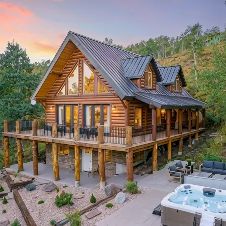 Luxury Wood-Log Cabin - Your Park City Mountain Getaway - Sleeps 10+
