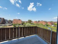 Ferienwohnung mit Kamin, Balkon, Boxspringbett, 3 Personen, See-und Waldnähe - Wifi