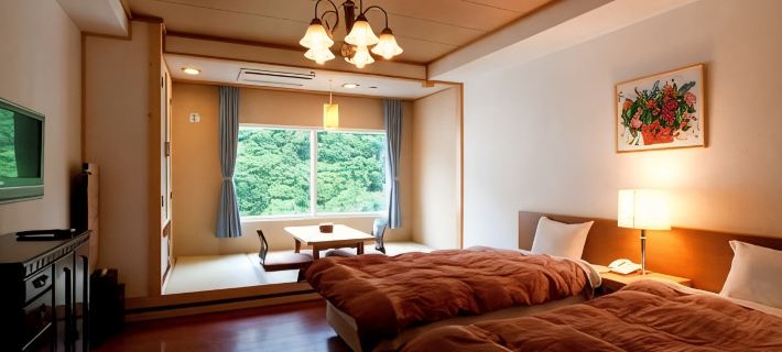 Otaru Asarigawa Onsen Hotel Musashitei Hotéis em Otaru