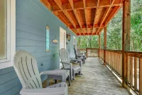 Texoma Cabin w/ Private Game Shed & Beach Trail - Lakehouse Family Retreat - 4-Star
