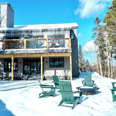 Brand new listing! True Ski In & Ski Out with Private Hot Tub & Fire Pit.