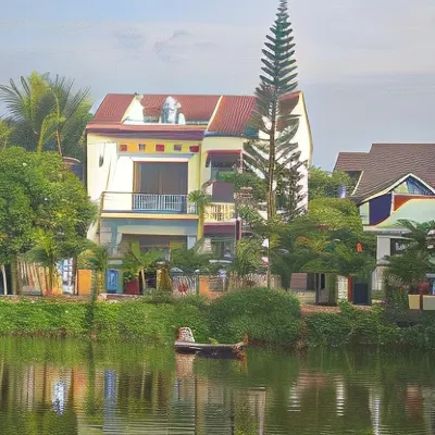 Tra Que Riverside Homestay โรงแรมใกล้จาเกว มินตี้ การ์เด้น