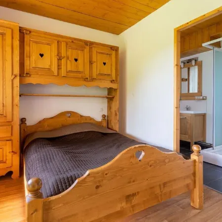 Les Arcs 1800: House with garden Отели в г. Ландри