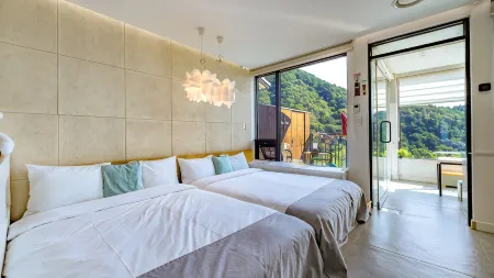 Damyang Ottete Kids Pool Villa Отели в г. Тамян