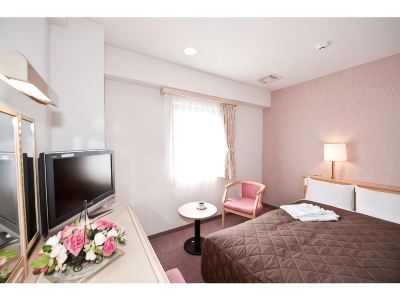 セミカップルセミダブル(バス付き)喫煙 ホテルユニサイト仙台の写真