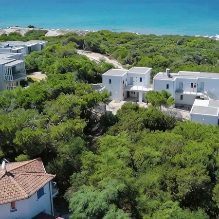 Villa on sand dunes a few steps from the sea, complete relaxation in North Sardinia