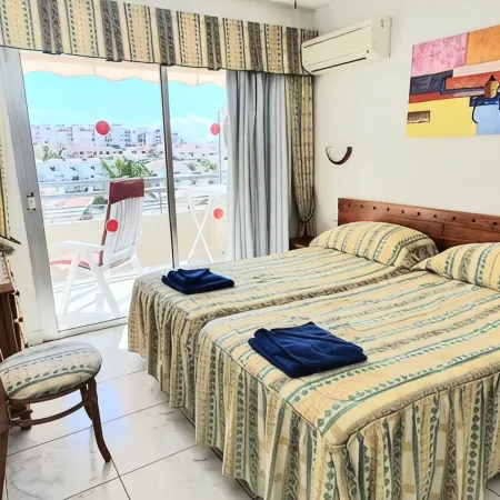 1 Bedroom Apartment With Air Conditioning & Free WIFI Pool & Sea View