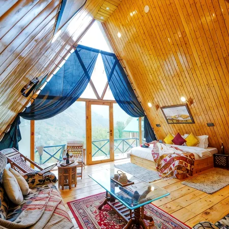 Himalayan Manor A-Frame Cabin