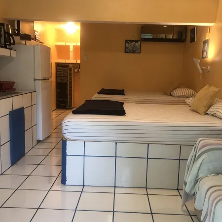 Studio #2 with A/C & 2 queen beds
