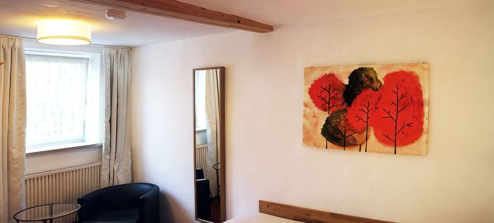 Ferienwohnung im Zentrum Weilheims ヴァイルハイム＝ショーンガウのホテル
