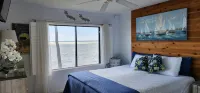 Beachfront Direct Ocean Views, End Unit, AC, Wi-Fi TVs, Elevator, Free Parking - 精品