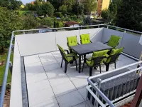 Geräumige Ferienwohnung "dresdner Stadt-terrasse" für 5 Erw., Kinder Willkommen - 2 Yıldız