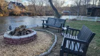 Waterfront Home, 3 BR, 2 Bath, HOT TUB, Pet-Friendly, Fishing, Fire Pit - breakfast