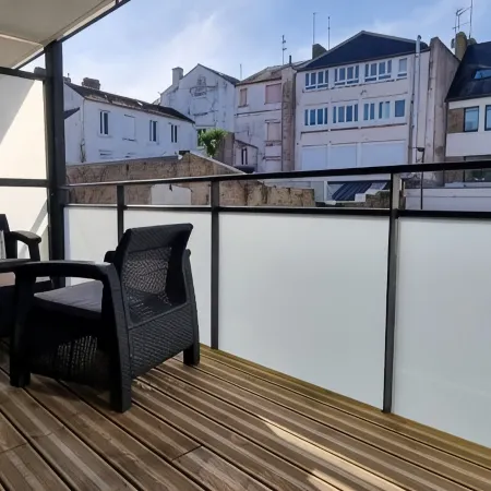 Very nice 1 bedroom apartment in the heart of Concarneau - Balcony - Parking