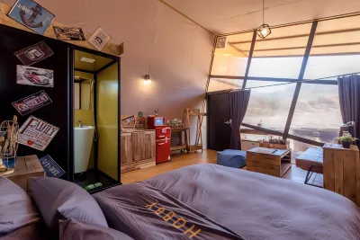 Cheongdo Havi Caravan Glamping Pool Villa