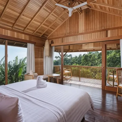 Giriwood Hotel & Villa Hotels near Gitgit Waterfall
