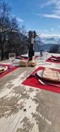 La Villiaz" farm!  Exceptional view of Mont Blanc.