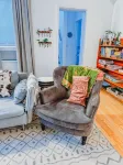 Boho 3-bedroom apt with fully supplied kitchen, WiFi, AC - Oldest Home in Oswego