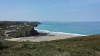 海濱小屋，享有迷人的海灘和海景 - 海滩