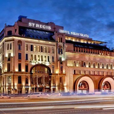 The St. Regis Moscow Nikolskaya Hotels near Park Zaryadye