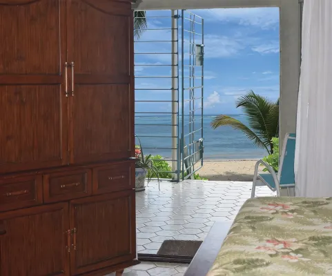 Oceanfront Condo - Four Steps to Beautiful Sugar Beach - Homestays
