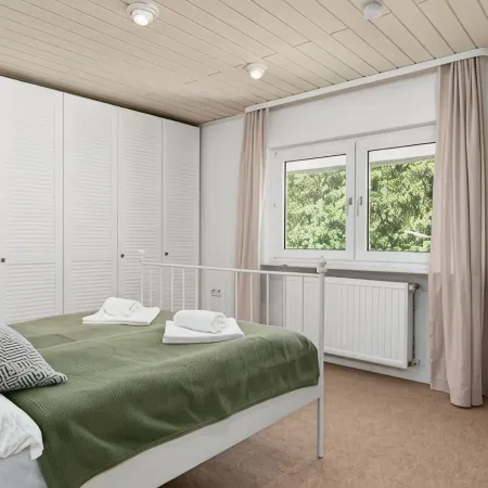 Cozy vacation home Zur Alten Burg/Family reunion/Edersee Отели в г. Фёль