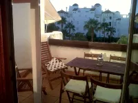Apartment with AC in Costa Ballena on a golf course 10 minutes from the beach - piscina