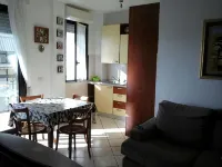 Wi-fi FLOWER Alghero apartment - ห้องครัว