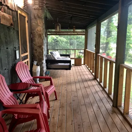 CABIN AT THE COVE at Watauga Lake!