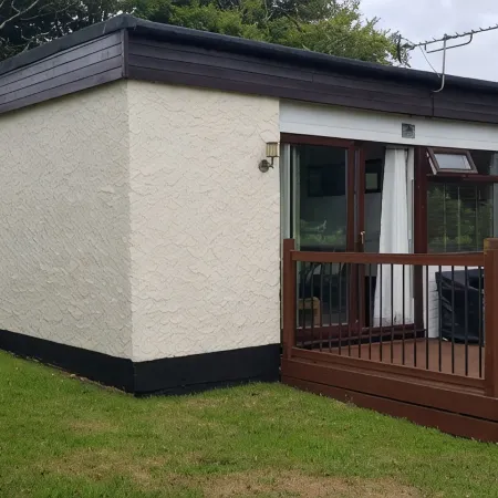 Holiday chalet at Penstowe holiday park kilkhampton near Bude North Cornwall. Отели в г. Бьюд