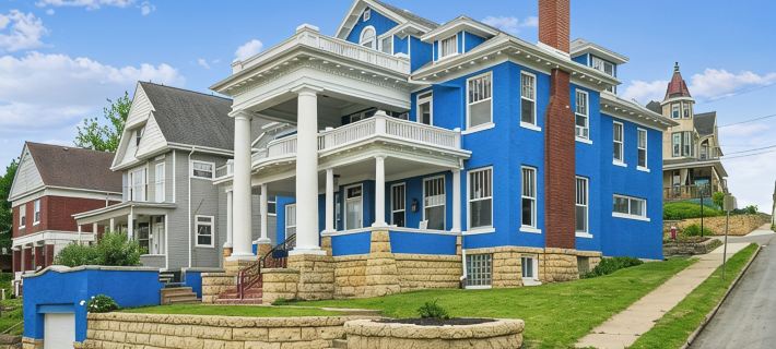 Spacious 7-bedroom house- unique history, modern comforts and incredible views Các khách sạn ở Dubuque