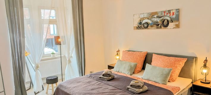 CaSa Apartment Modern Vintage Parking/Amazon Prime/family-friendly apartment Hotels in Magdeburg