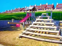 FIRST LINE BEACH, SPA, SWIMMING POOLS, TENNIS, PADDLE, SQUASH, GARDEN, CHILDREN'S PLAYGROUND.