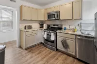 3 Bedroom Retreat Steps from the AC Boardwalk! Unbeatable Location!! - Kitchen