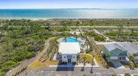 The Heron Beach House in Windmark / Mexico Beach, 2 Pools & 5 Min Walk to Beach. - Gym