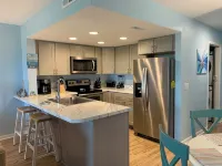 Beach Lovers, Oceanview, Cute 1 BR, 2 full BA condo in Surf City sleeps 5 - Pool