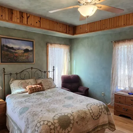 Secluded pet friendly hill country home on 7 acres.