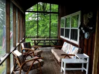 Secluded Hillside Property with Valley Views and Fishing Pond - Chalets