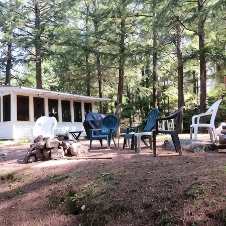 Waterfront camp on quiet part of Lake Winnisquam, dog-friendly, w/dock