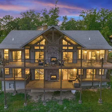 Breathtaking Lake Views,  Indoor Pool, Fireplaces, Gameroom & Endless Fun