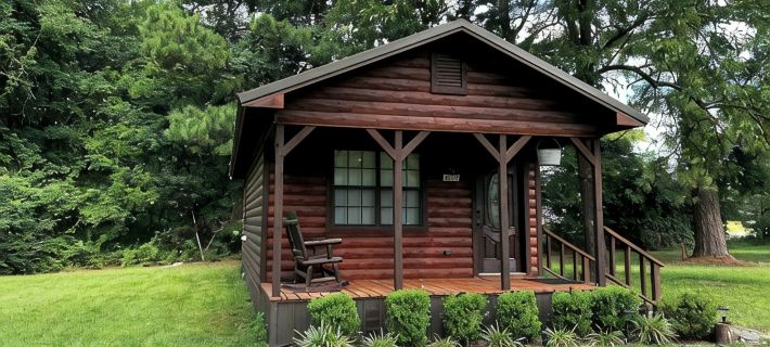 Fox Run Cabin with WiFi Right on 130 Mile Hike-Bike and Equestrian Trail. Hotels in Bowie County
