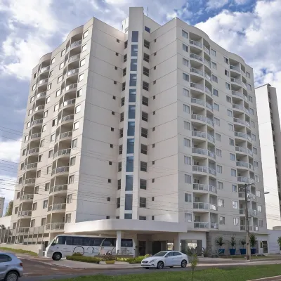 Atrium Thermas Residence Service Отели рядом с достопримечательностью «Аквапарк Parque das Fontes»