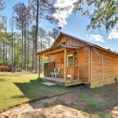 Quaint Abbeville Cabin Studio w/ Gas Grill!