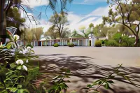 Artesian Spa Motel Hotels near Moree Railway Station