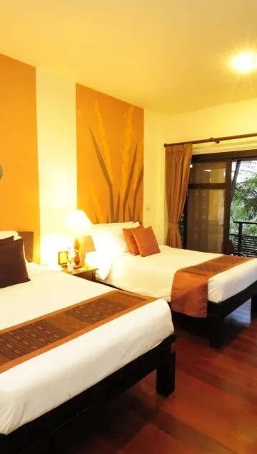 ห้องดีลักซ์เตียงแฝด