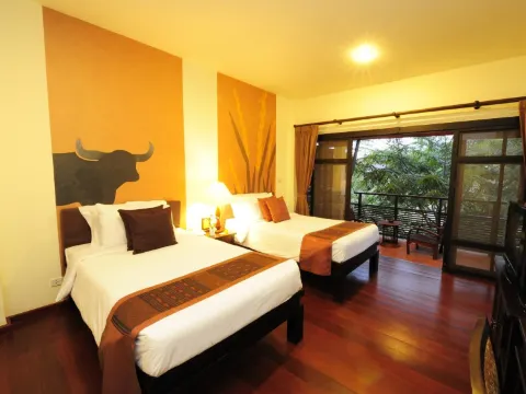 ห้องดีลักซ์เตียงแฝด