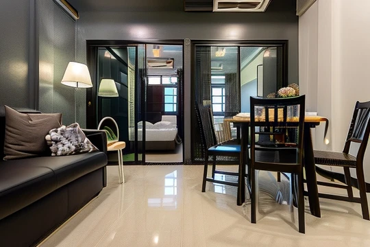 รูปภาพของT5 2 Bedrooms/6Guests/Full Kitchen/1 Min to BTS