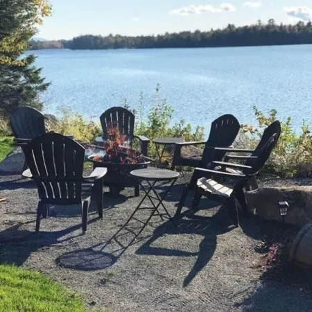 Luxury Lakehouse - Private Dock & Small Beach, Kayaks, and Fire Pit Near Acadia.
