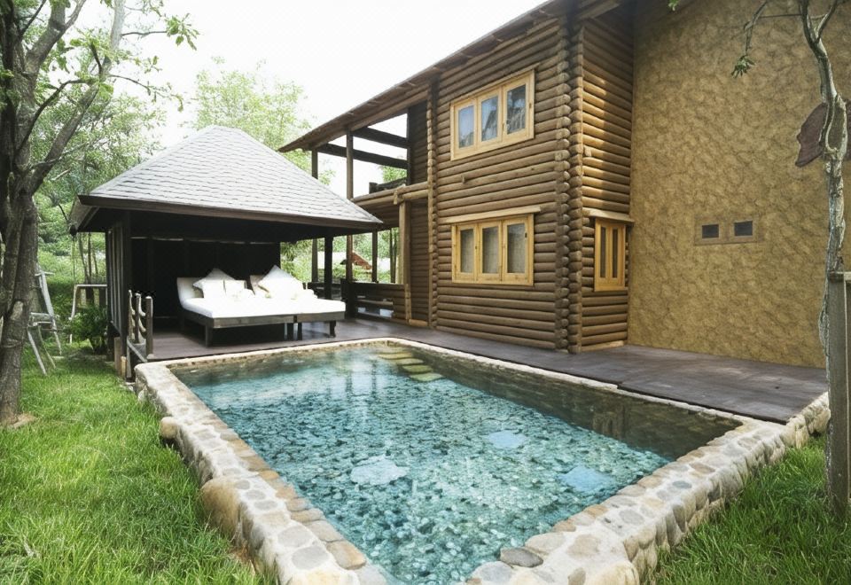 필리아 리조트 & 스파의 야외 수영장과 자연 경관