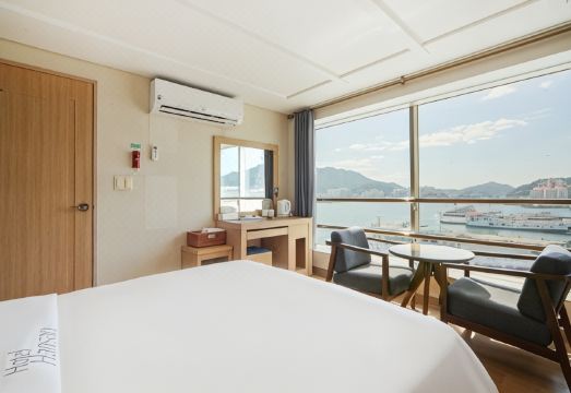 한산호텔 침구 및 어매니티